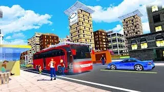 Offroad Coach Bus Driving Simulator 3D Android Gameplay
