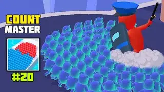 Count Masters: Crowd Clash & Stickman running game - Gameplay Walkthrough Part 20 Levels 201-210