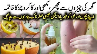 Home Remedy To Get Rid Of Mosquitoes | Machar Bhagane Ka Tarika | Homemade Mosquito Killer