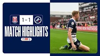 🤝 Josh Coburn scores in draw | Stoke City 1-1 Millwall | Highlights
