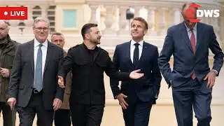 LIVE: Zelensky Meets French, British & German Leaders in London | Ukraine Crisis Talks | AC1E