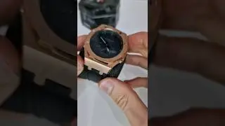 Casio GA-2100 rose gold mod #casio #casiowatches #casiogshock #casiooriginal #watches #customwatch