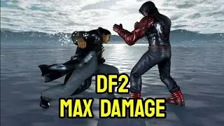 KAZUYA DF2 ( CH ) BASIC AND MAX DAMAGE COMBOS | TEKKEN 7 | SEASON 4