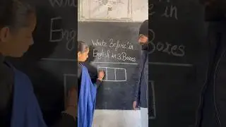 Write &lsquo;BEFORE&rsquo; In English In 3 Boxes #video #shorts #trending #ytshorts #short #trendingshorts #yt