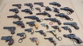 Diecast keychains + toy caps gun...vintage/nostalgic/collector items