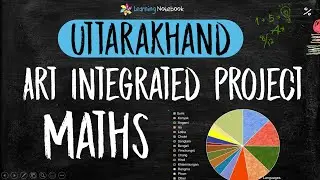Uttarakhand Maths Art Integrated Project | Creative ideas | CBSE - NCERT