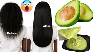 I Thought This Was A Joke Until I Tried it😱|Best Avocado Deep Conditioners For4c Natural hairGrwoth