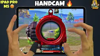 iPad Pro m5 😍 PUBG HANDCAM Smooth + 120 FPS 🔥 pubg test / Gameplay/ Best sensitivity