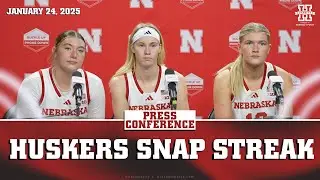 Huskers Down Illinois 81-75 to Snap 3-game Losing Streak | Nebraska Basketball Press Conference