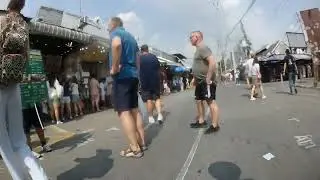 Walking in Bangkok 🇹🇭 | Uncut Raw Street Walk | No Talking, Real City Sounds part 100