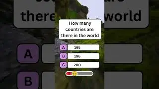 How many countries are there in the World? #shorts #usa #quiz