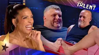 Padre e hijo se baten en una LUCHA DE DEDOS GORDOS del pie | Audiciones 2 | Got Talent Espa&ntilde;a 2026