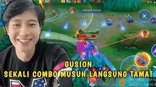 AFA GAMING RAJA JUNGLER MOBILE LEGENDS GUSION SEKALI COMBO TAMAT - Mobile Legends
