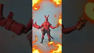 This 1000Toys Hellboy Action Figure Is INSANE#Hellboy #1000Toys #ActionFigureUnboxing #Toy #viral