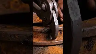 Corroded Iron Bearing Stop Collar 😌 Clean Compression Separation With Heavy ASMR