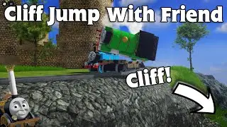 Roblox Locos Online Engines EPIC Cliff Jump! With Friend 🚂😱