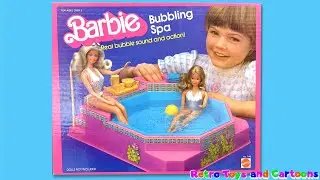 Barbie Bubbling Spa Mattel Commercial Retro Toys and Cartoons