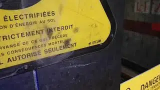 very old stcum metro sign seen in Montreal