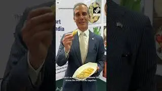 US Ambassador to India Eric Garcetti celebrates his first Holi in India