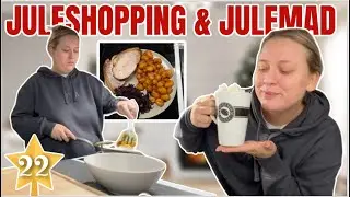 Hyggevlog, juleshopping, julemad, haul, strikket sweater mm. / Vlogmas 22