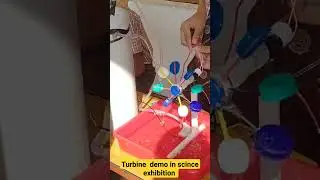 science exhibition turbine demo