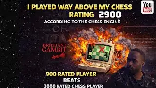 🤯This Shouldn&rsquo;t Happen: 900 vs 2000 in Bullet Chess