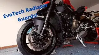 2020 Streetfighter V4 EvoTech Radiator Guard Install