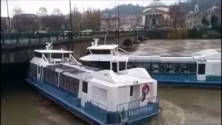 Torino Incidente battelli Valentino Valentina