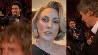Keltie Knight Apologizes For Husband Blocking Trevor Noah's Grammy Camera