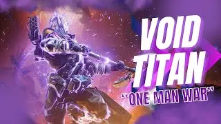 Destiny 2: Edge of fate, VOID TITAN ACTIUM WAR RIG BUILD/GAMEPLAY!!! CRAZY AMMO GENERATION!!!!