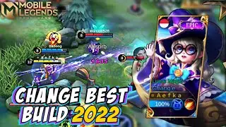 BUILD CHANGE TERSAKIT DAN TERKUAT 2022 | CHANG'E GAMEPLAY - MOBILE LEGENDS
