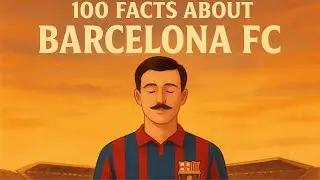 100 Facts About FC Barcelona | Calming Football History for Relaxation & Sleep 🔵🔴
