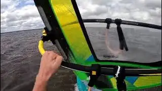 Steinhuder Meer 23.06.2025 Neilpryde Atlas 5.4 + Fanatic Blast 131l. Richtig Druck in der T&uuml;te.