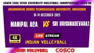 Sri Krishnadevaraya Uni ATP VS Manipal Academy KA South Zone Inter University Volleyball 2025