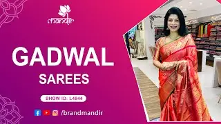 Gadwal Sarees Collection | WhatsApp Number 733 733 7000 | Brand Mandir Sarees LIVE