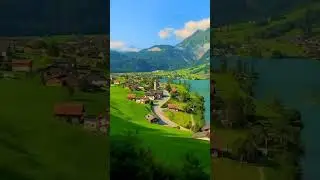 Village of Switzerland 😍❣️#shorts#status#beautiful #switzerland#village #view #whatsappstatus#tiktok