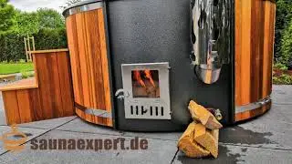 SAUNAEXPERT.de - Badezuber / Hot Tube Lieferung und Aufbau