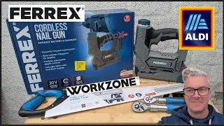 Latest Aldi tool drop, Ferrex cordless nail gun and other 