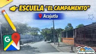 Escuela campamento calle sonsonate #RaicesYRecuerdosSV#DelCampamentoASonsonate#Acajutla#CarreterasSV
