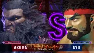 Akuma arrasa 10-0 a Ryu | FT10 &Eacute;pico en Street Fighter 6 con Parsec