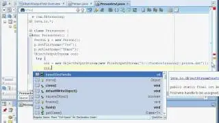 Java Training Tutorial | How to Create a Java ObjectOutputStream and Java InputStream using Java