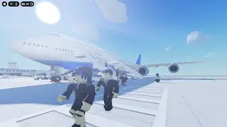 Roblox Cabin Crew Simulator | I-Air's B747-8 First Flight