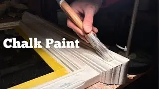 Restoring a Salvaged Mirror with Chalk Paint