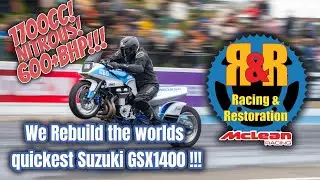 We walk you through our annual check over of our Suzuki GSX1400 big bore 1700cc dragbike engine!