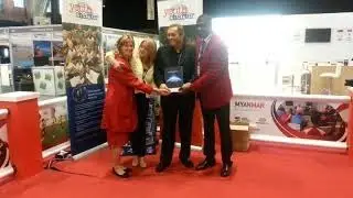 YC Soccerwise Report presentation to Duncan Revie at Soccerex 2014