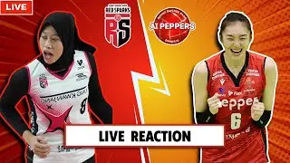 LIVE REACTION RED SPARKS VS AI PEPPERS