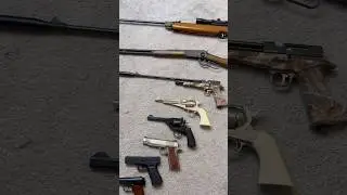 Коллекция пневматического оружия на данный момент&hellip; #шорты #страйкбол