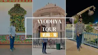 Ayodhya Ram Mandir | Vlog - 10 | Family Tour | First Time Travel In Flight | Ayodhya Tour