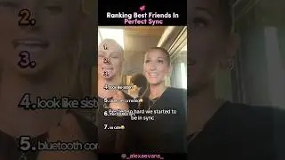 Ranking Best Friends In Perfect Sync 💖 #bestfriend