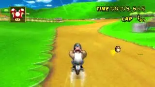 [MKWii TAS] Moo Moo Meadows Lap 1 (Spear) - 24.779